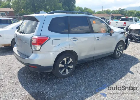2017 Subaru Forester 2.5I Premium из США, поврежденный, VIN JF2SJAGC7HH557515